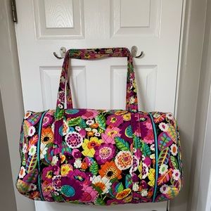 Vera Bradley Large Duffle Travel Bag